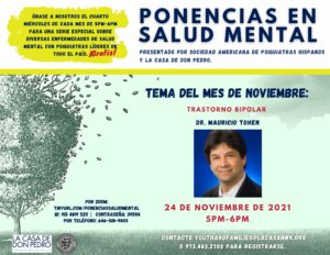La Casa offering FREE Mental Health Speaker Series in Spanish
